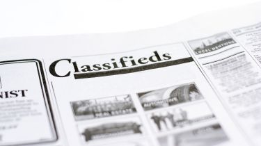 Classified advertisement listings